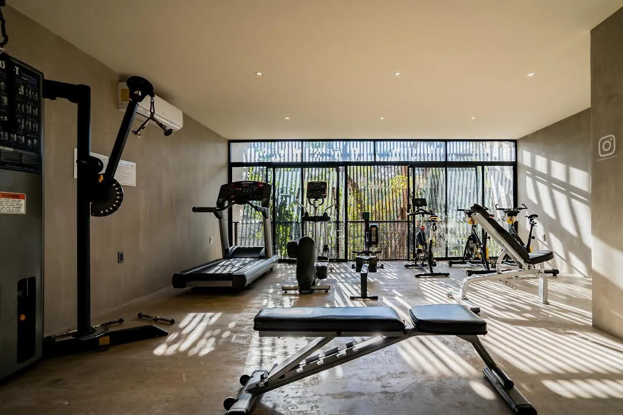 Apartment Casai - Kil Spacious Retreat In La Veleta, Tulum - Private Plunge Pool, Gym