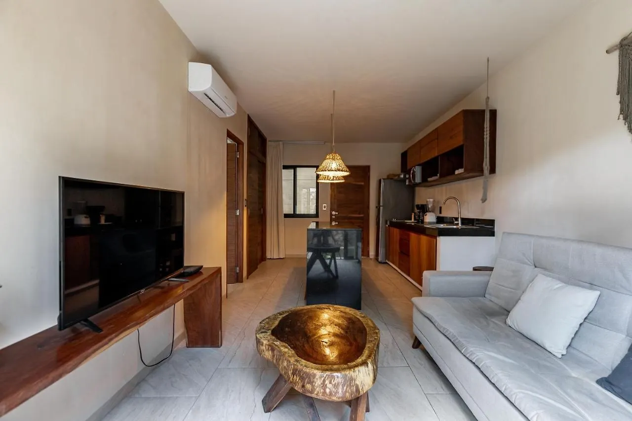 Apartment Casai - Kil Spacious Retreat In La Veleta, Tulum - Private Plunge Pool, Gym